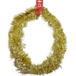 Łańcuch choinkowy złoty 200 cm