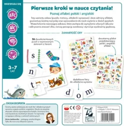 Alfabet na 3 sposoby. Gra edukacyjna Kapitan nauka
