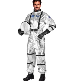 Astronauta srebrny strój dla dorosłych