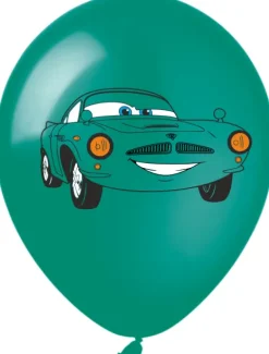 Auta, Cars balony gumowe z nadrukiem 10 szt. mix