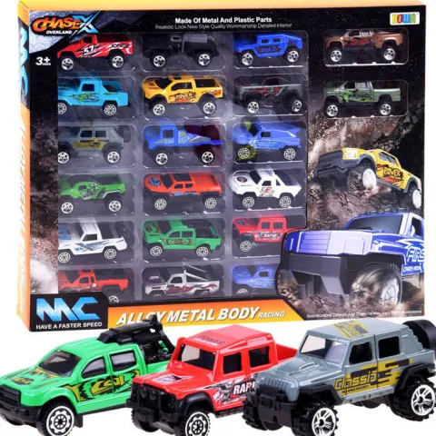 Auto terenowe metalowa zabawka 1 szt.