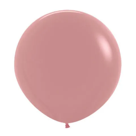 Balon 24 cale Sempertex Solid 1 szt. Rosewood