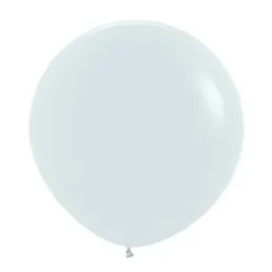 Balon 24 cale Sempertex Solid 1 szt. White