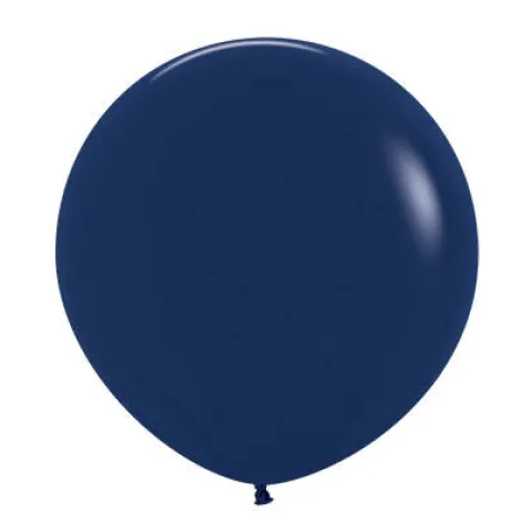 Balon 24 cale Sempertex Solid 1 szt. Navy Blue