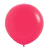 Balon 24 cale Sempertex Solid 1 szt. Raspberry