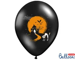 Balon 12 cali 6 szt Duszek - dwustronny nadruk