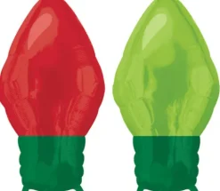 Balon Bożonarodzeniowa lampka 55 cm