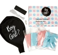 Balon Boy or Girl kula z konfetti Baby Shower 36''