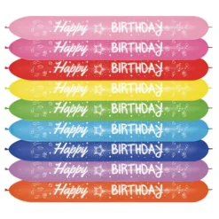 Balon do modelowania LOL660 Sempertex Happy Birthday 20 szt