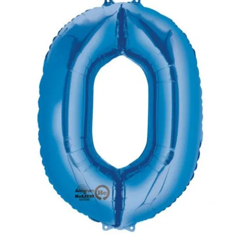 Balon foliowy Anagram Maxi Cyfra Niebieski
