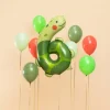 Balon foliowy CYFRA 6 ŻÓŁW 68 x 98 cm