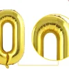 Balon foliowy CYFRA SREBRNA 40" 85 cm