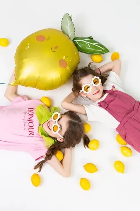 Balon foliowy cytryna 50x75 cm 1 szt.