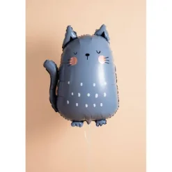 Balon foliowy Kotek szary 49 x 69 cm