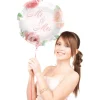 Balon foliowy Mrs & Mrs Róże 45 cm