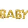 Balon foliowy napis BABY złoty Anagram