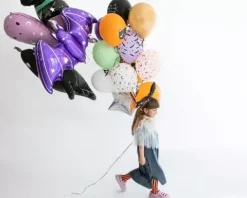 Balon foliowy NIETOPERZ 119,5 x 51 cm fioletowy