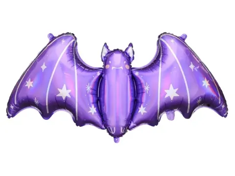 Balon foliowy NIETOPERZ 119,5 x 51 cm fioletowy