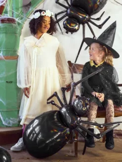 Balon foliowy PAJĄK 60x101 cm metalizowany Halloween