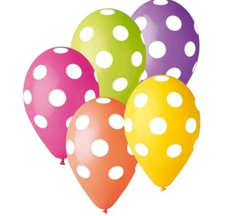 Balon Gemar 12 cali 1 szt Grochy