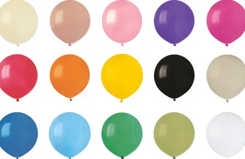 Balon Gemar jednokolorowy 19 cali 1 szt.