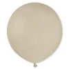 Balon Gemar jednokolorowy 19 cali 25 szt. Latte