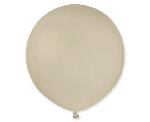 Balon Gemar jednokolorowy 19 cali 25 szt. Latte
