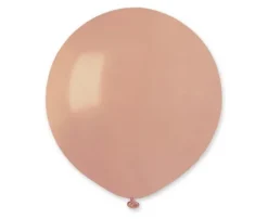 Balon Gemar jednokolorowy 19 cali 25 szt. Różowy mglisty