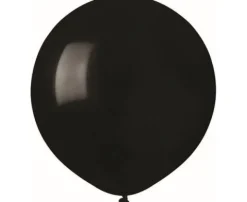 Balon Gemar jednokolorowy 19 cali 50 szt. Czarny