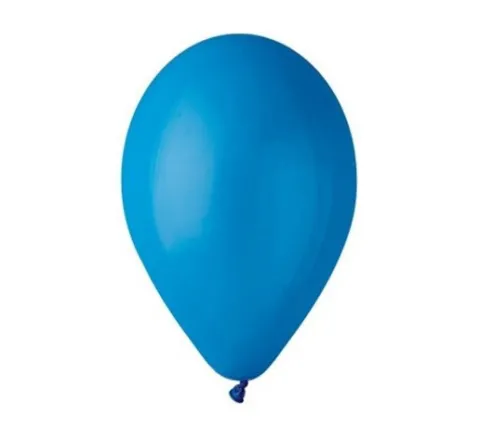 Balon Gemar jednokolorowy 12 cali 1 szt niebieski