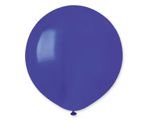 Balon Gemar jednokolorowy 19 cali 25 szt. Ciemny niebieski