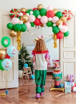 Balon gumowy świąteczny Candy Land 12 cali 1 szt. mix