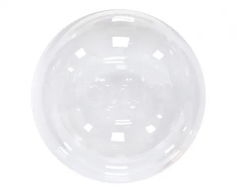 Balon kula Bubble Deco Aqua Crystal transparentny 24"