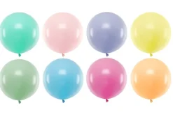 Balon Kula okrągły 60 cm 24" 1 szt. różne kolory Jumbo (pastele)