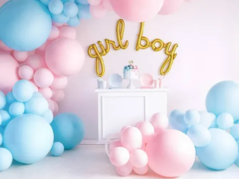 Balon Kula okrągły 60 cm 24" 1 szt. różne kolory Jumbo (pastele)
