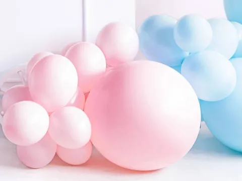 Balon Kula okrągły 60 cm 24" 1 szt. różne kolory Jumbo (pastele)