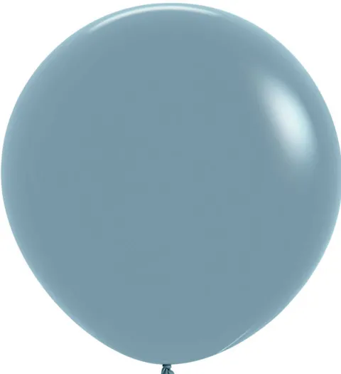 Balon lateksowy 24 cale Sempertex 1 szt. Pastel Dusk Blue