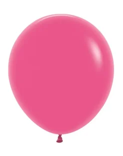 Balon lateksowy 18 cali Sempertex Solid 1 szt. Fuchsia