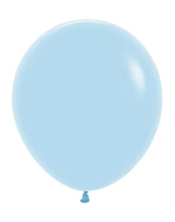 Balon lateksowy 18 cali Sempertex Solid 1 szt. Pastel Blue