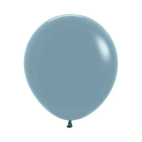 Balon lateksowy 18 cali Sempertex 1 szt. Pastel Dusk Blue