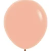 Balon lateksowy 18 cali Sempertex Solid 1 szt. Peach Blush