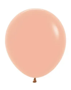 Balon lateksowy 18 cali Sempertex Solid 1 szt. Peach Blush