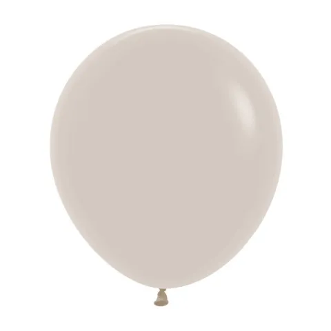 Balon lateksowy 18 cali Sempertex Solid 1 szt. White Sand