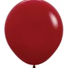 Balon lateksowy 18 cali Sempertex Solid 1 szt. Imperial Red