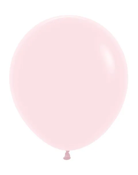 Balon lateksowy 18 cali Sempertex Solid 1 szt. Pastel Pink