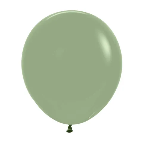 Balon lateksowy 18 cali Sempertex Solid 1 szt. Eucalyptus