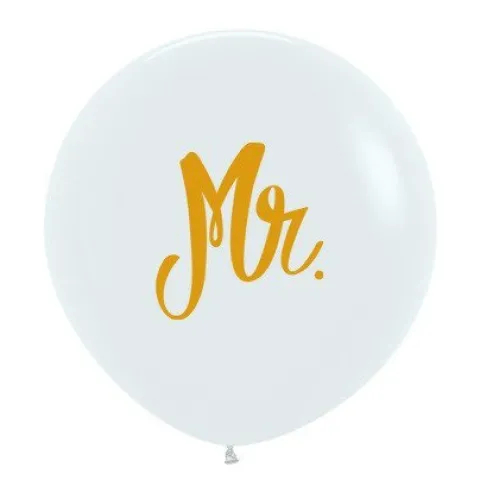 Balon lateksowy Sempertex MR Mąż 24" 1 szt.