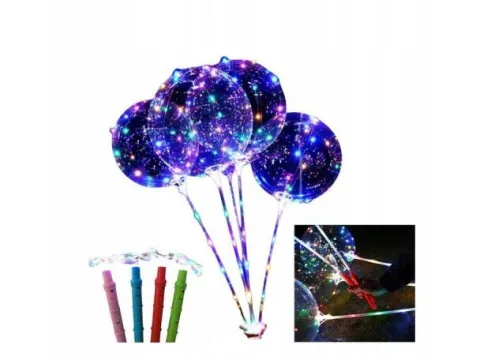 Balon LEDOWY 1 szt (balon + LED + patyczek)