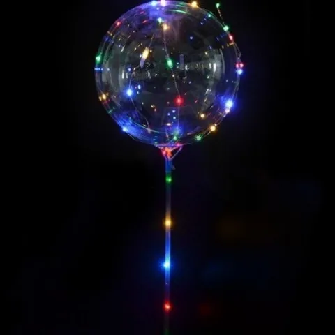 Balon LEDOWY 1 szt (balon + LED + patyczek)