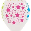 Balon Sempertex Gwiazdki 12'' 1 szt Neonowe